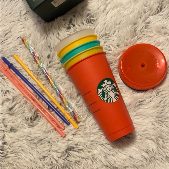 Starbucks Other - Starbucks Color Changing Cold Cups